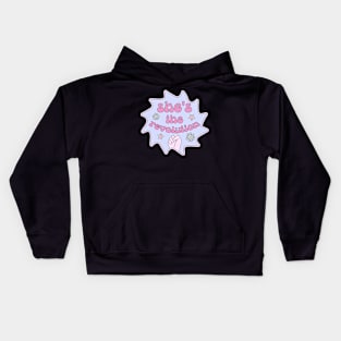 She's the revolution Kids Hoodie